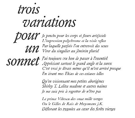 Gainsbourg Poesie